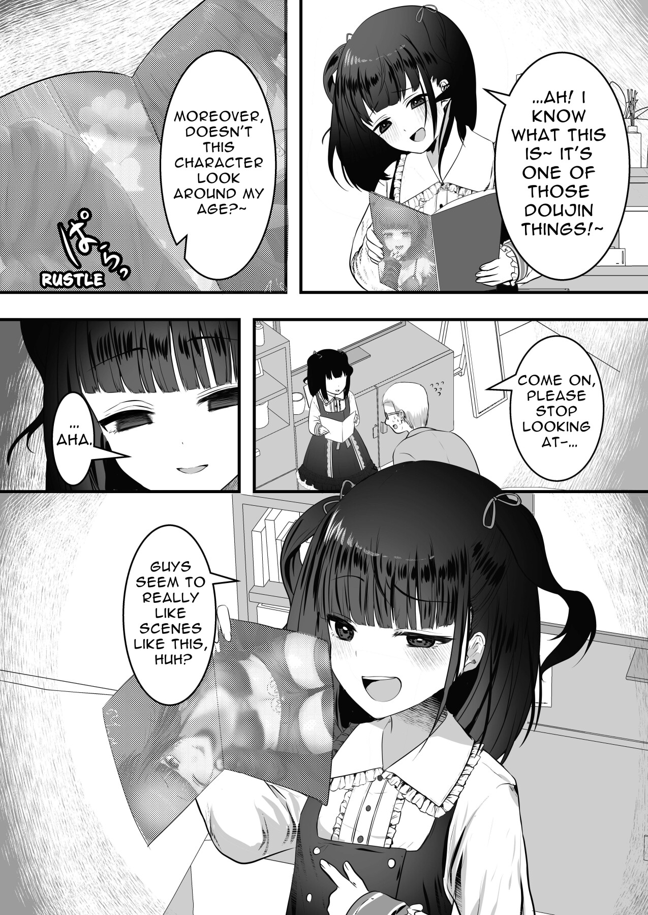 Hentai Manga Comic-A Female Brat Has Moved Into The House Next Door!-Read-6